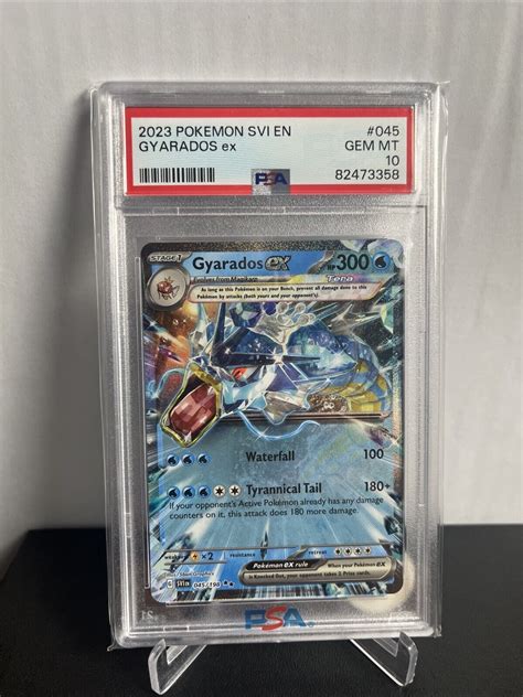 Gyarados Ex 2023 Scarlet And Violet 045198 Double Rare Price Guide