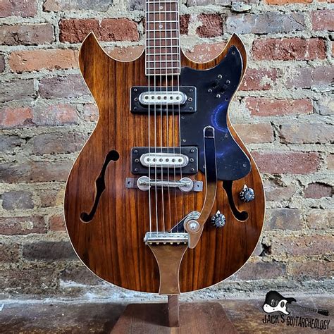 Teisco Greco Es Series Hollowbody Electric Guitar 1960s Reverb