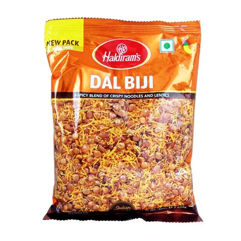 haldirams dal biji crispy noodle snack lentil    india