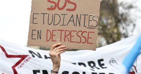 Social Pr Carit Des Centaines D Tudiants Se Mobilisent En France