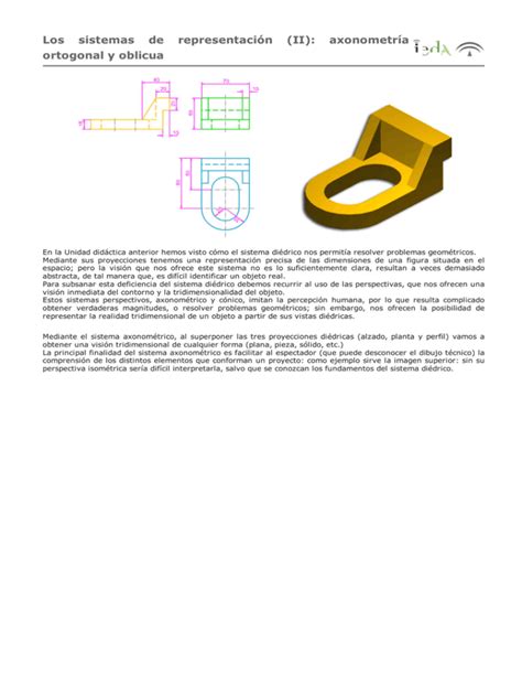 Axonometr A Ortogonal Y Oblicua