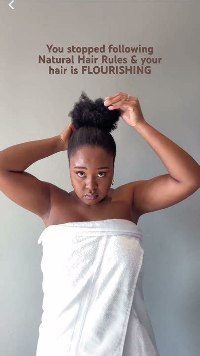 I Ditched The ‘hair Rules And My Hair Started Growing Naturalhair