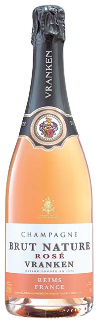 Champagne Vranken Brut Nature Rose L Drinx Si