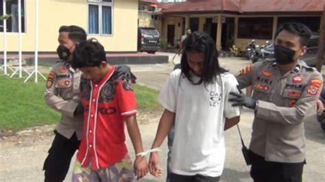 Dua Pengedar Narkoba Di Kendari Diringkus Saat Transaksi Polisi