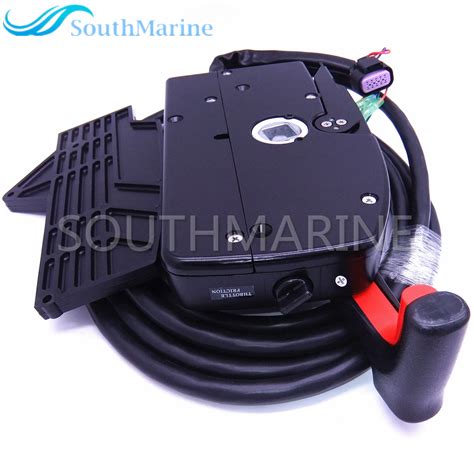 Outboard Motors Vevor Boat Throttle Control 881170a13 Remote Control Box Outboard Remote Control