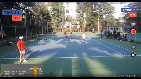 Nh Cao C A Tennis Phong Tr O Llq Youtube