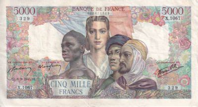 Billet France Francs Empire Fran Ais S Rie X