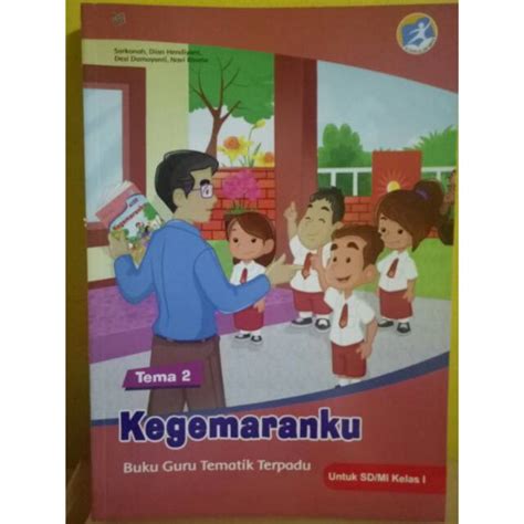 Jual Buku Guru Pendamping Tematik K13 Kelas 1 Tema 2 Kegemaranku