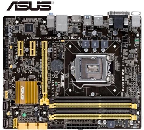 Desktop Motherboard Asus B85m G Mainboard Ddr3 Lga 1150 Computer Used