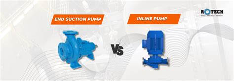 suction pumps  inline pumps  comparative overview rotech pumps