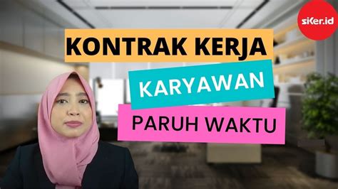 Kontrak Kerja Karyawan Paruh Waktu Youtube