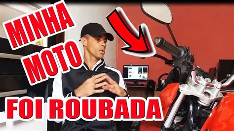 MINHA MOTO FOI ROUBADA ULTIMA PARCELA QUE SORTE YouTube