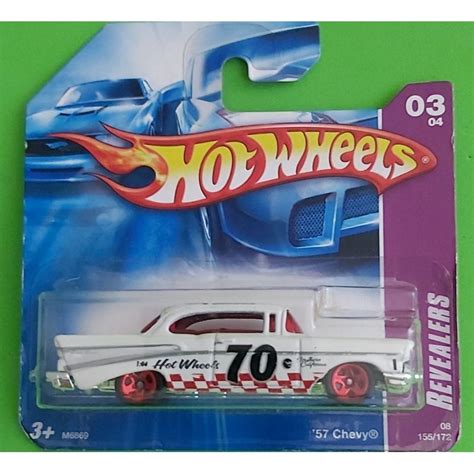 HOT WHEELS CHEVY CHEVROLET BEL AIR 57 LACRADO NA CARTELA ESCALA 1 64 TAMANHO 7CM Shopee Brasil