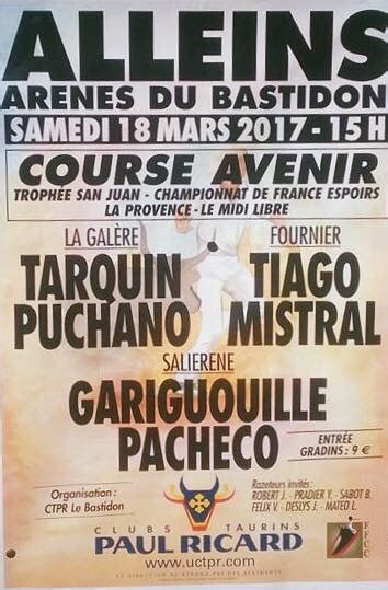 Club Taurin Paul Ricard Alleins Course Avenir Samedi Mars