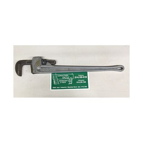 Pipe wrench 36" to 48" aluminum