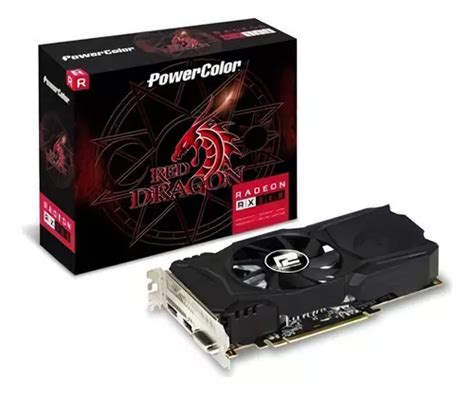 Placa De V Deo Power Color Radeon Rx Red Dragon Gb Ddr Mercadolivre