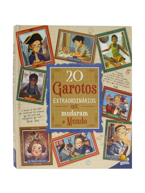 Mundial Livros Histórias Extraordinárias 20 Garotos Extraordinários