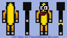 Banana Minecraft Skin