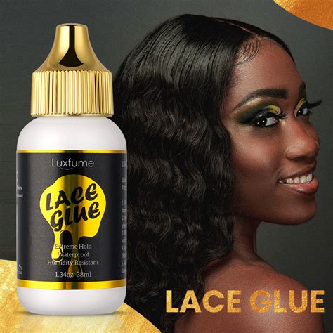 Private Label Luxury Long Lasting Waterproof Lace Adhesive Lace Glue For Wig