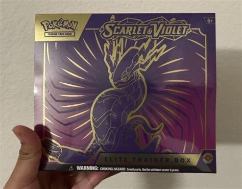 Pok Mon Tcg Scarlet Violet Base Set Elite Trainer Box Miraidon