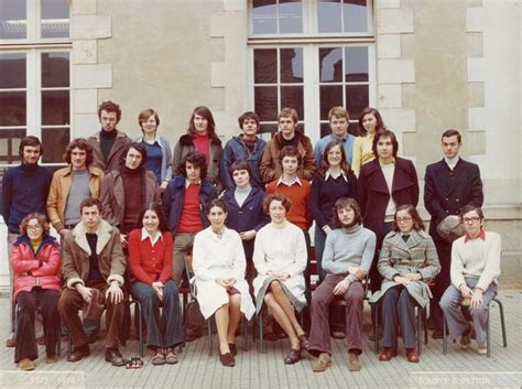 Photo De Classe Terminal C De 1974 Lycée Emile Zola Copains Davant