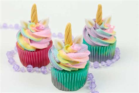 How To Make Rainbow Unicorn Cupcakes Koti Beth