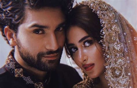 Sajal Aly Got Married With Ahad Raza Mir Pictures Biography