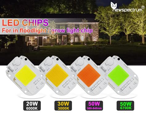 20W DOB LED Module Size 40mm COB LED Chip For Light Floodlight Chip