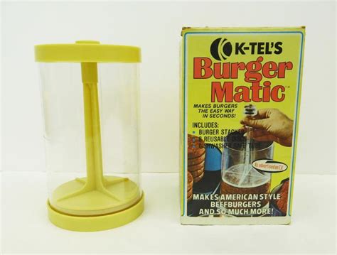 K Tels Burger Matic 1976 Museum Of Design In Plastics