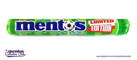 Mentos Green Fruit Mix "Limited Football Edition" | Bubble gum flavor ...