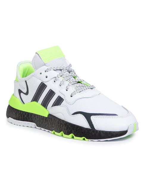 Sneakersy adidas Nite Jogger EG6749 Biały eobuwie pl