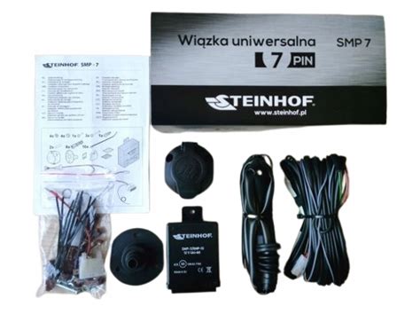 WIĄZKA UNIWERSALNA ELEKTRYCZNA Z MODUŁEM DO HAKA 7 PIN SMP-7 ...