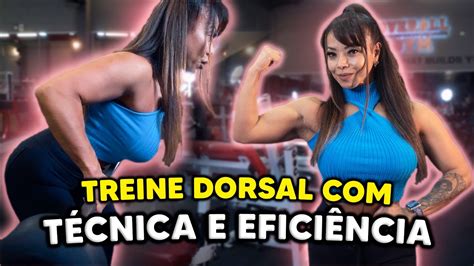 Meu Treino De Dorsal Youtube