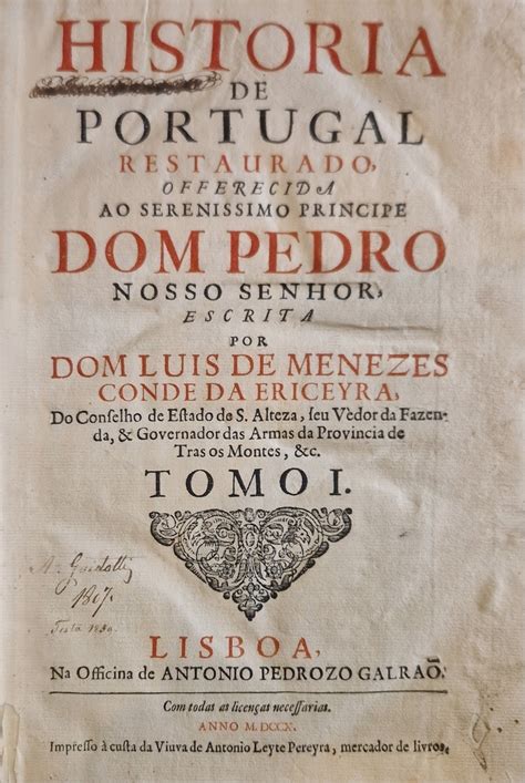 Historia De Portugal Restaurad Leiloes Artbid