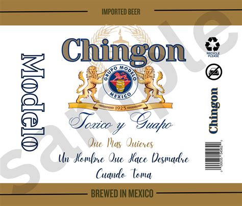 20oz Skinny Tumbler Modelo Chingon Sublimation Tumbler Wrap Etsy