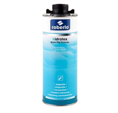 Roberlo 1L Water Based Black Stone-Chip Hidrotex 61133 - Colourtone Ltd