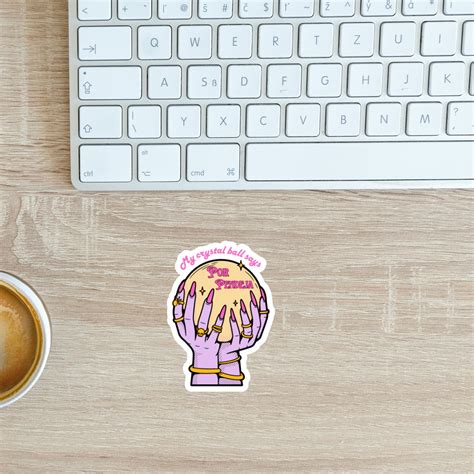 Por Pendeja Sticker Crystal Ball Sticker Latina Sticker Spanish Sticker Bestie Sticker Chicana