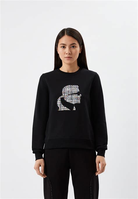 Свитшот Karl Lagerfeld, цвет: черный, RTLACM786501 — купить в интернет ...
