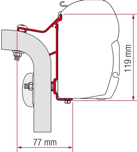 FIAMMA ADAPTER F45 HYMER VAN B2 Badé Outdoor Living