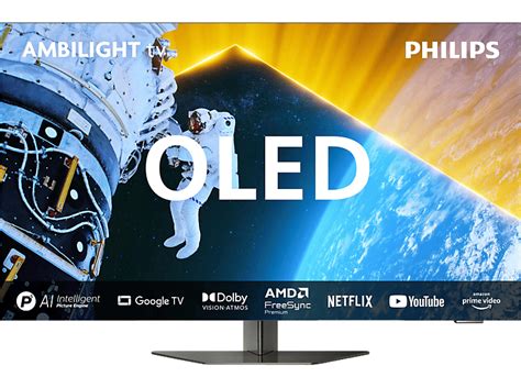 OLED TV PHILIPS 55OLED809/12 OLED TV (Flat, 55 Zoll / 139 cm, HDR 4K ...