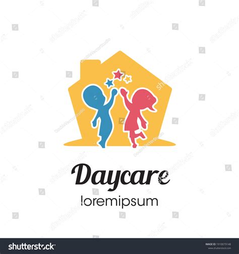 Daycare Logo Symbol Template Design Stock Vector Royalty Free