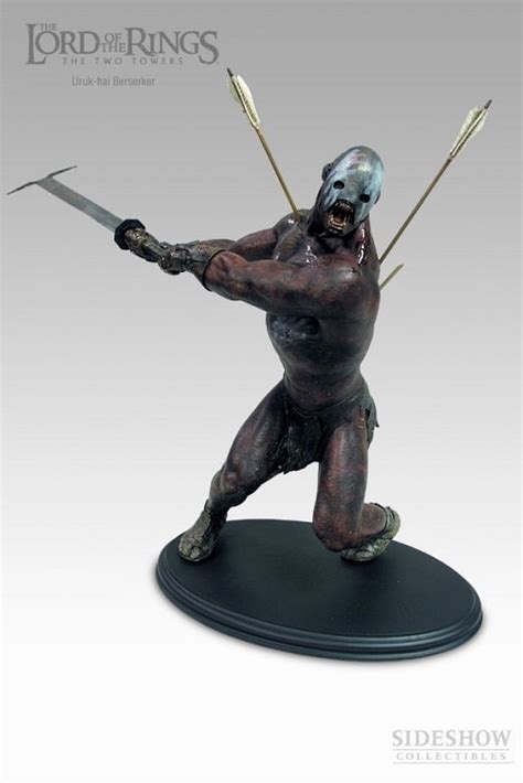 Uruk Hai Berserker 1 6 Scale Statue LOTR Le Seigneur Des Anneaux