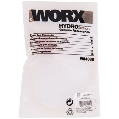 Переходник под бутылку для аккумуляторной мойки высокого давления Worx ...