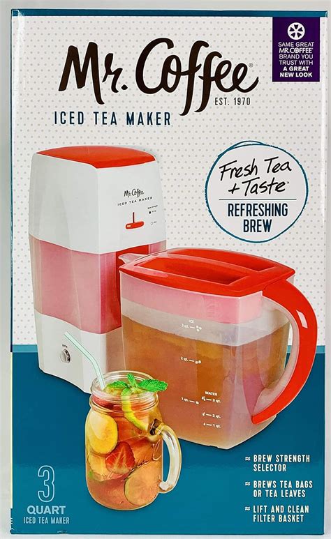 Amazon Mr Coffee 3 Quart Adjustable Strength Iced Tea Maker TM75R