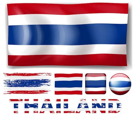 Thailand Pennant Flag Vectors & Illustrations for Free Download | Freepik