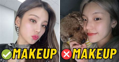 ITZY's Yeji Picks Between Wearing Makeup And No Makeup (And Here's ...