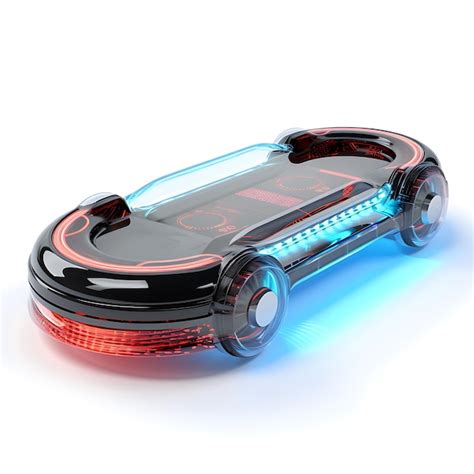 premium ai image isolated   mini mobility future hoverboard prese