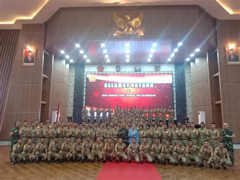 Capaja AAU 2022 Mengikuti Pembekalan Panglima TNI Dan Kapolri Kantor