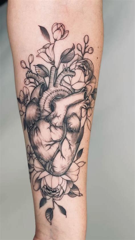 Heart anatomy tattoo – Artofit