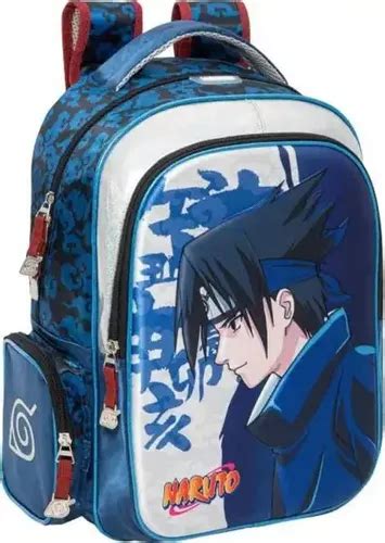 Mochila Backpack Escolar Sasuke Naruto Niño Keepack 1096026 Envío gratis